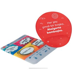 Sünger Bilekli Mouse Pad Form verilmiş sünger üzeri kumaş kaplı sünger bilek desteği 4 renk transfer baskı Minimum 1000 adet özel üretim sipariş alınır.