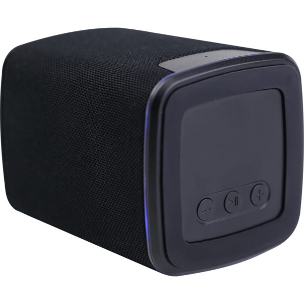 Speaker – Hoparlör Bluetooth: 4.2 Batarya: 300 mAh Baskı Bölgesi: Üst Yüz Işıklı Baskı/Beyaz Işık Destekleyiciler: USB, BT, SD Giriş: DC5V 1A (Max) Şarj Süresi: 1 Saat Ağırlık: 125 Gram Materyal: ABS ve Kumaş Kablo: 1.5A (Max) Micro Kutu: Hediye Kutusu Beyaz LED Işık Baskılı